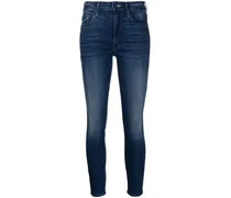 Schmale Cropped-Jeans