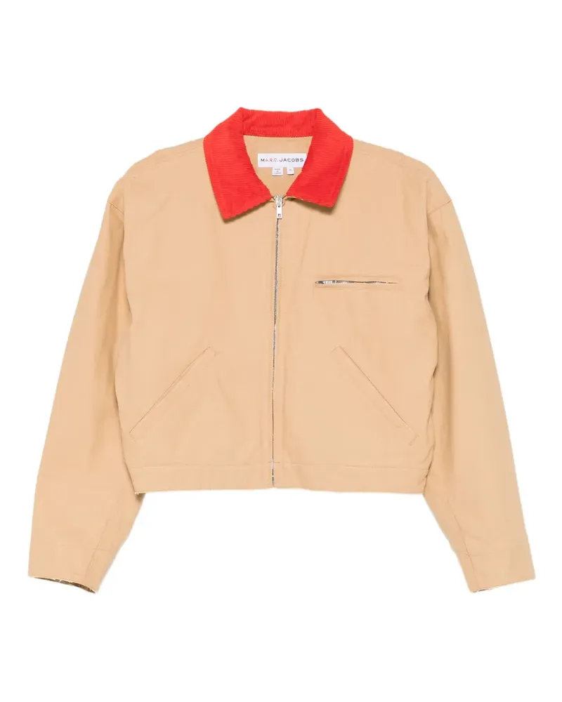 Marc Jacobs Bomberjacke mit Reißverschluss - Nude Nude