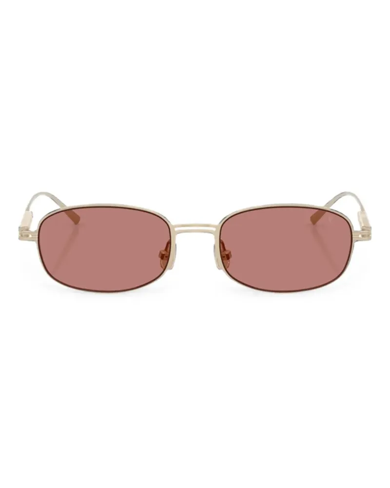 Brunello Cucinelli Geometrische Carlito B. Sonnenbrille - Gold Gold
