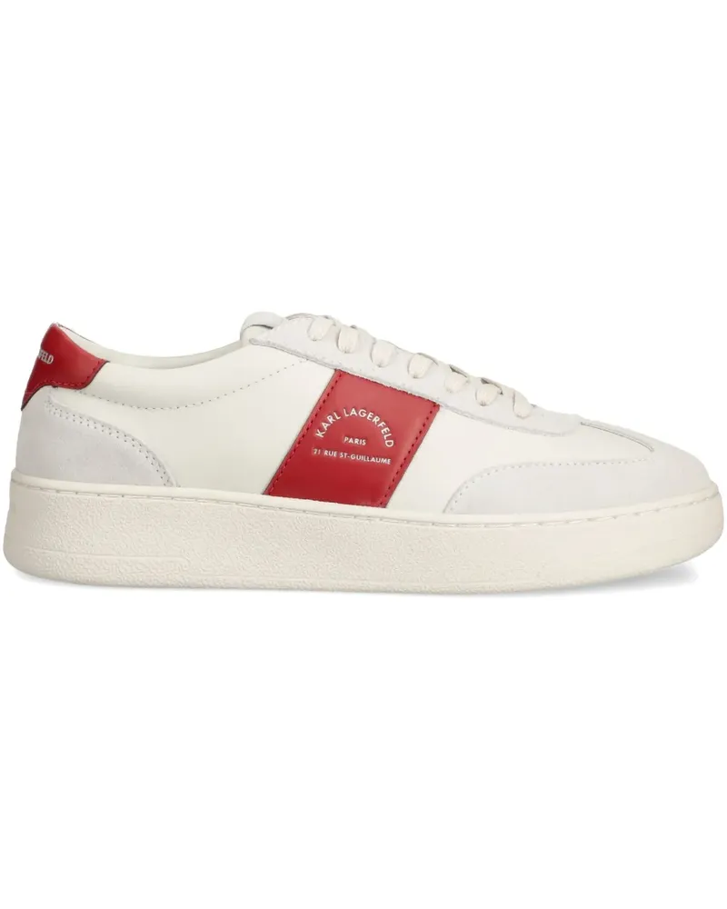 Karl Lagerfeld KOURT III Sneakers - Weiß Weiß