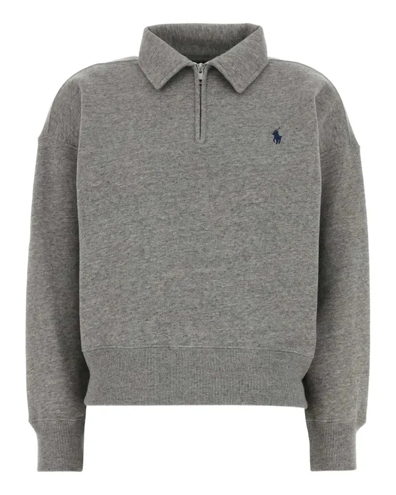 Ralph Lauren zip polo shirt - Grau Grau