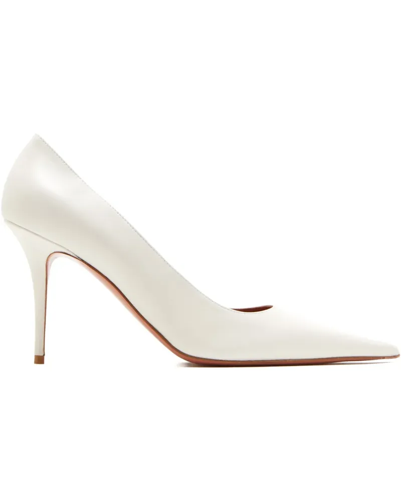Amina Muaddi Barbara pointed pumps - Weiß Weiß