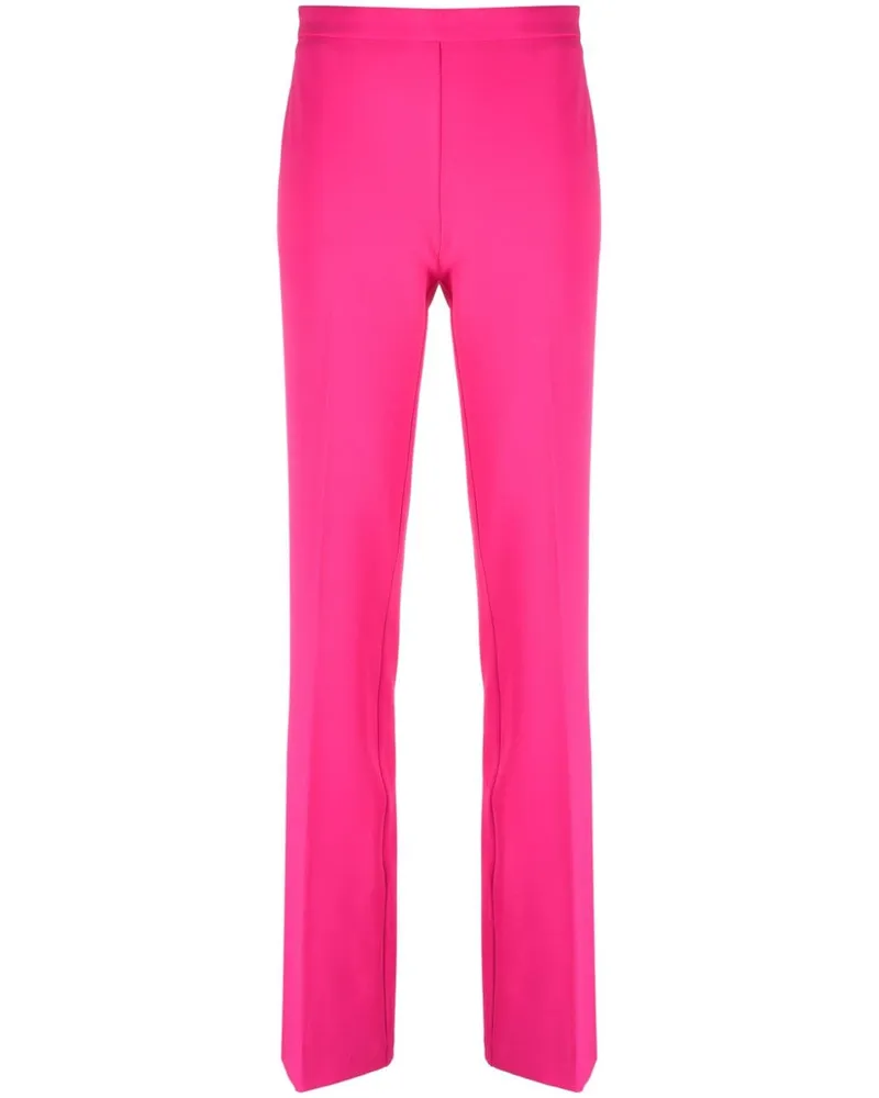 Pinko Klassische High-Waist-Hose - Rosa Rosa