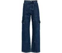 Frame straight-leg cargo jeans