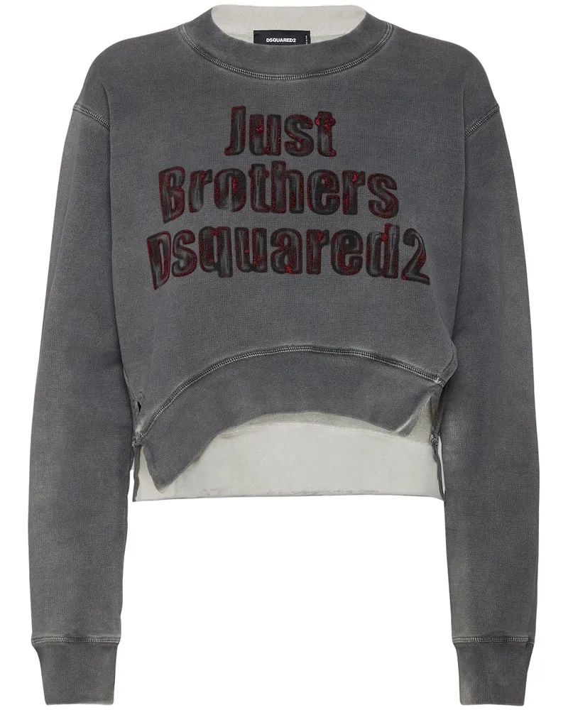 Dsquared2 Just Brothers Sweatshirt - Grau Grau