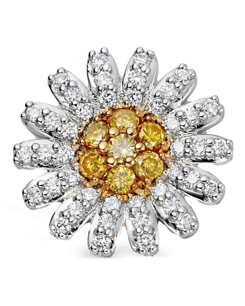 Loquet 18kt Daisy Gelbgoldhalskette mit Diamanten Gold