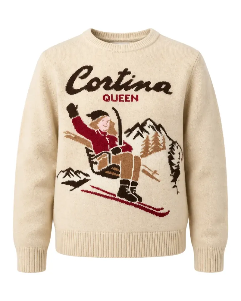 MC2 Saint Barth Klassischer Intarsien-Pullover - Nude Nude