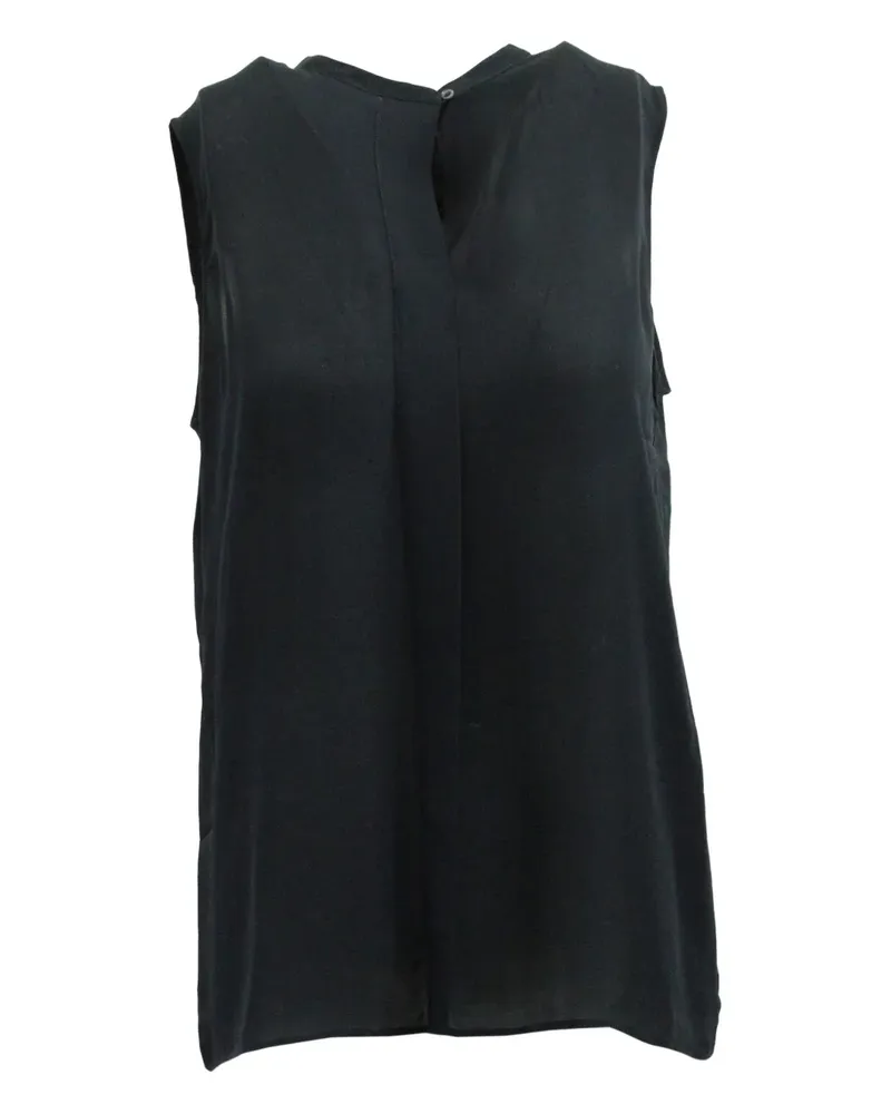 Vince sleeveless silk blouse - Blau Blau