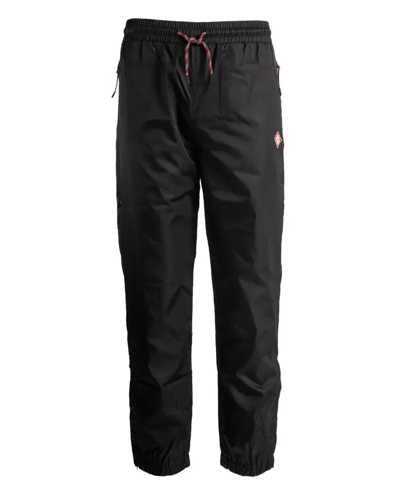 Casablanca Paris Jogginghose mit Logo-Patch - Schwarz Schwarz