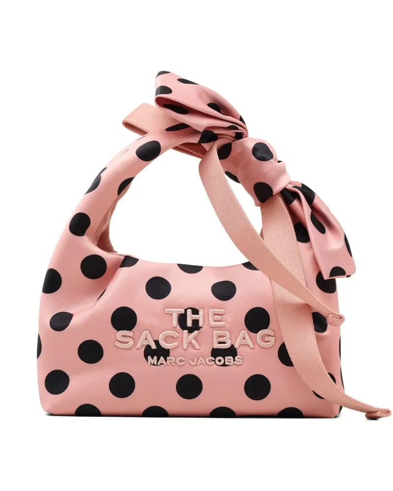 Marc Jacobs Mini The Satin Dots Bow Tote Bag - Rosa Rosa