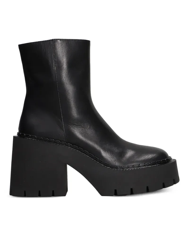 Vic Matié L10 Bobby Plateau-Stiefeletten - Schwarz Schwarz