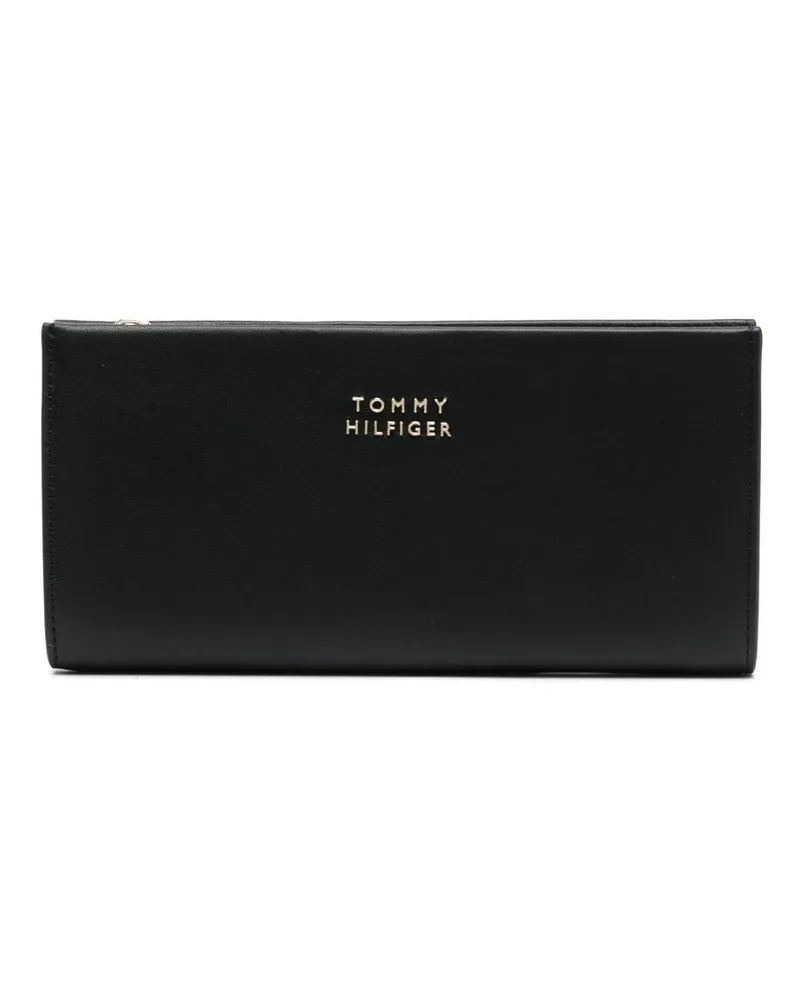 Tommy Hilfiger Portemonnaie mit Logo-Schild Schwarz