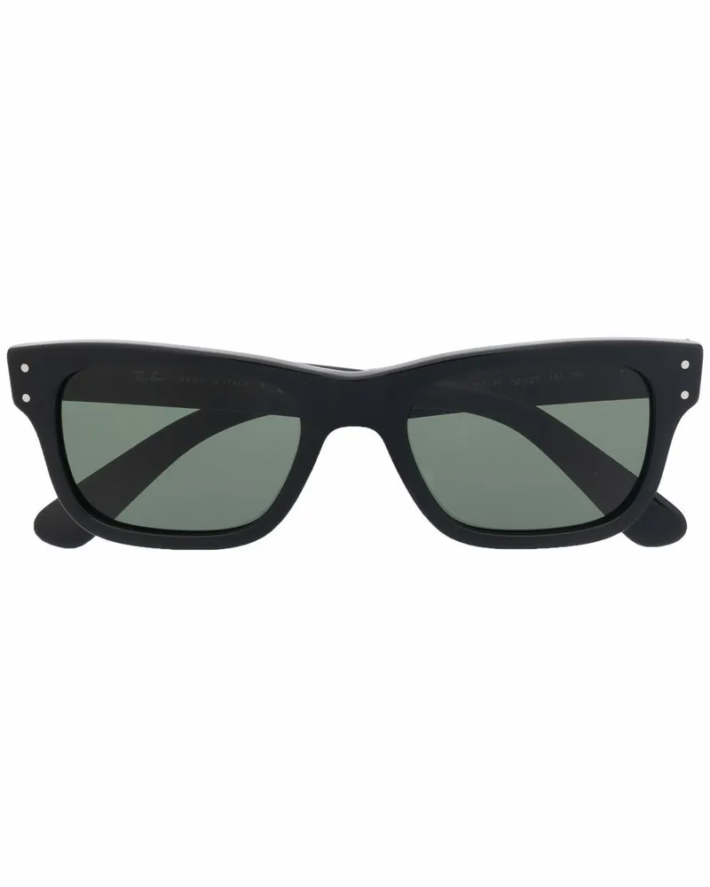 Ray Ban Eckige Mr. Burbank Sonnenbrille - Schwarz Schwarz