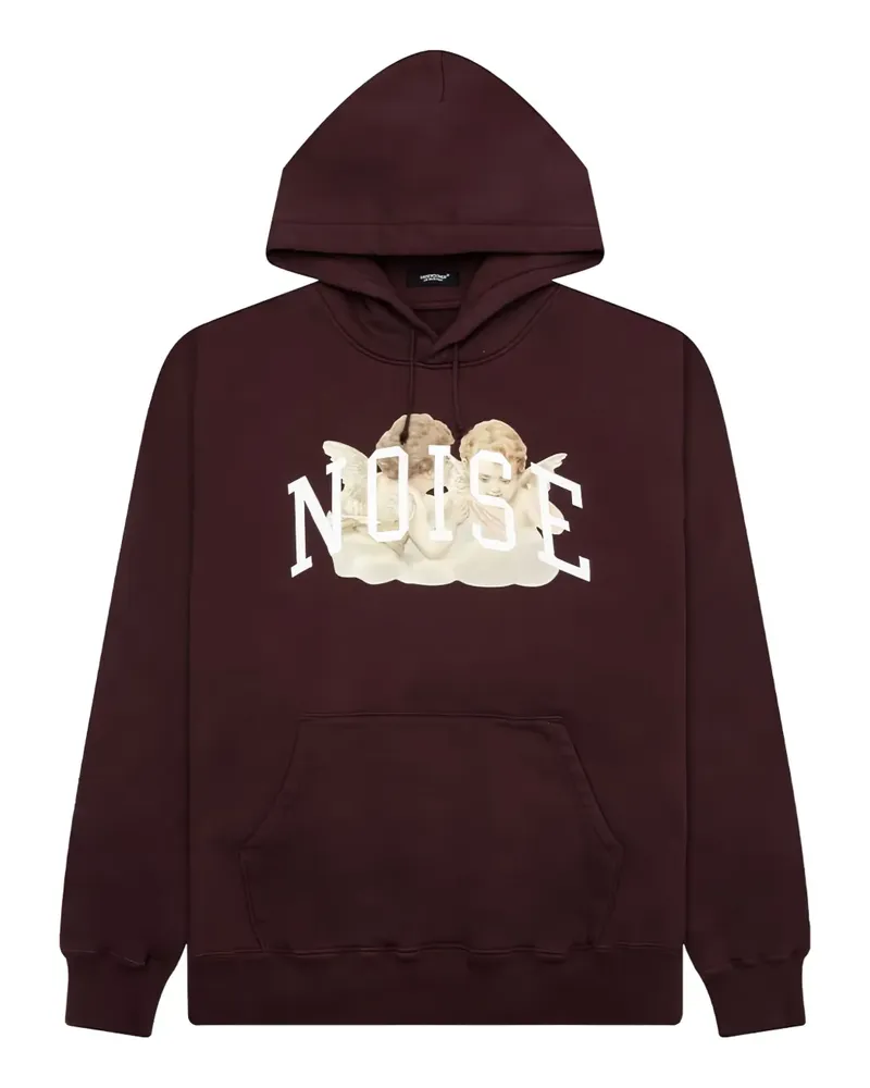 Undercover Noise Hoodie mit Engel-Print - Braun Braun