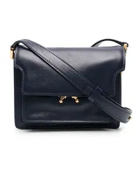 Marni Trunk Satchel-Tasche Blau