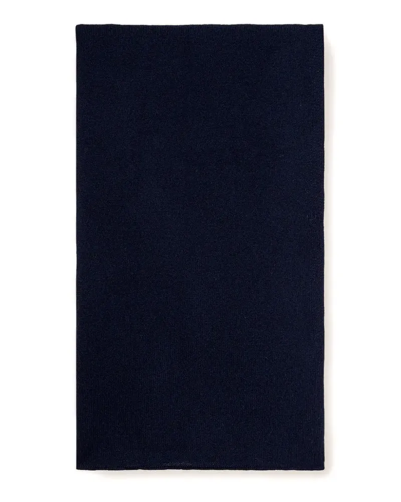 Fedeli Open knitted cashmere scarf - Blau Blau