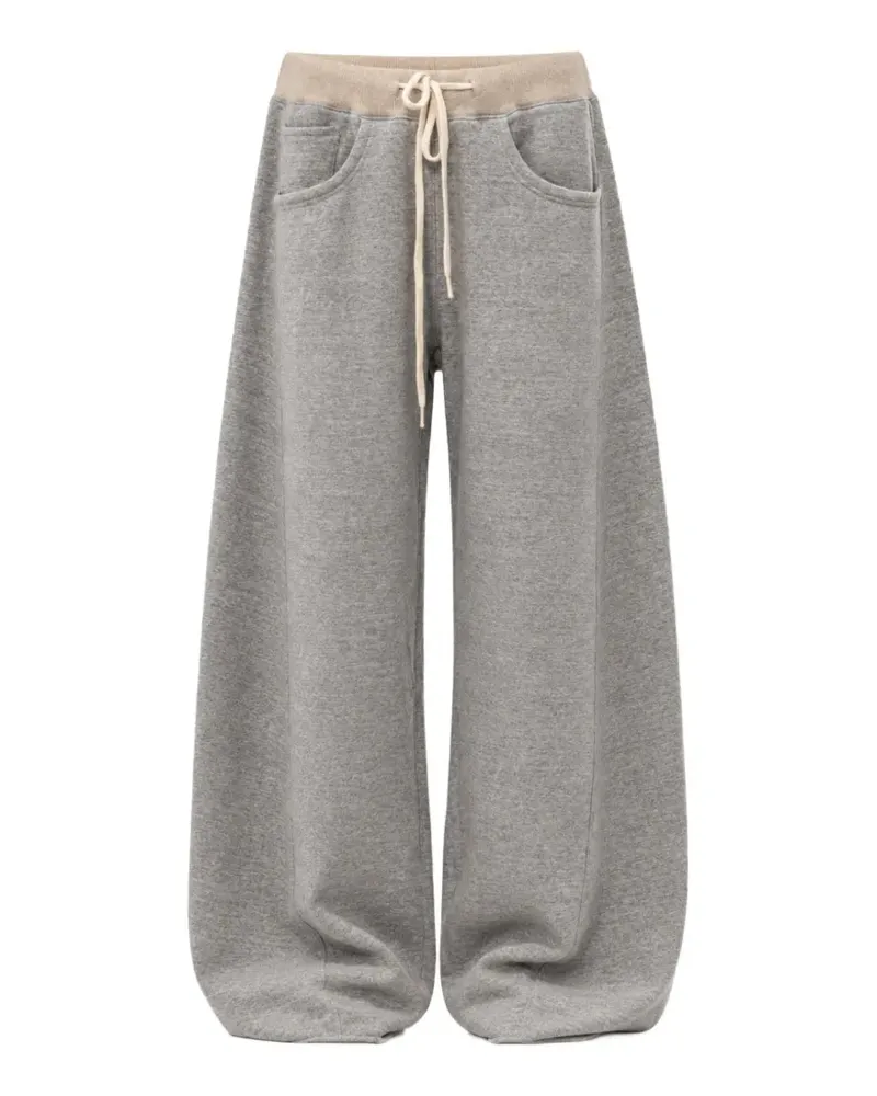 R13 relaxed darted track pants - Grau Grau