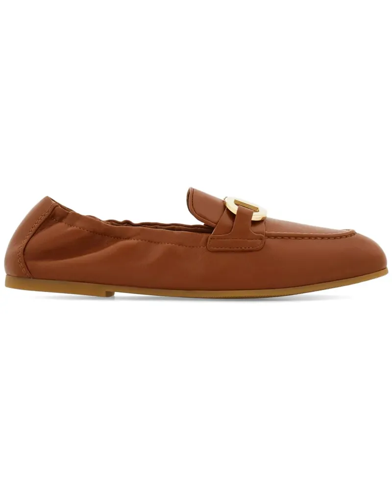 Ferragamo Gancini Loafer - Braun Braun