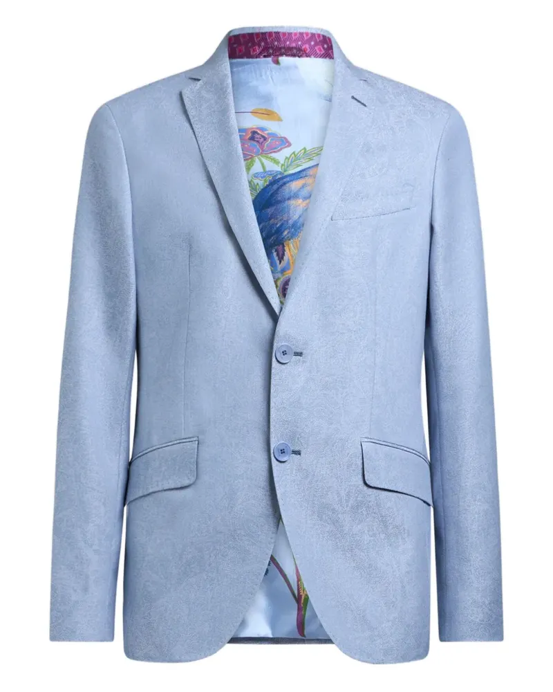Etro Sakko aus Jacquard - Blau Blau