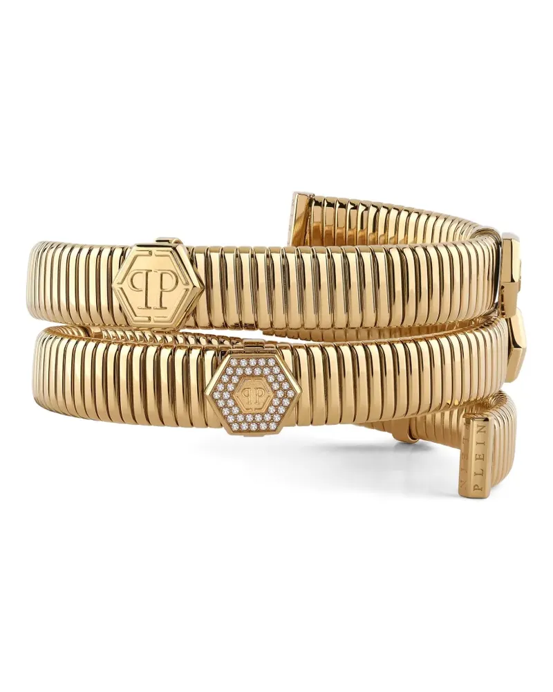 Philipp Plein nake Hexagon bracelet - Gold Gold