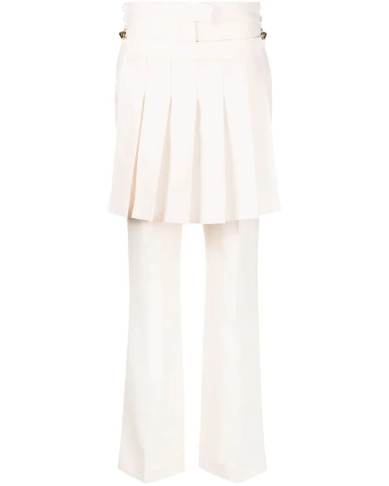 Fendi Tapered-Hose - Rosa Rosa