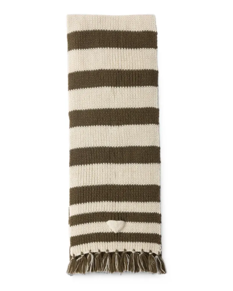 Prada alpaca wool scarf - Nude Nude