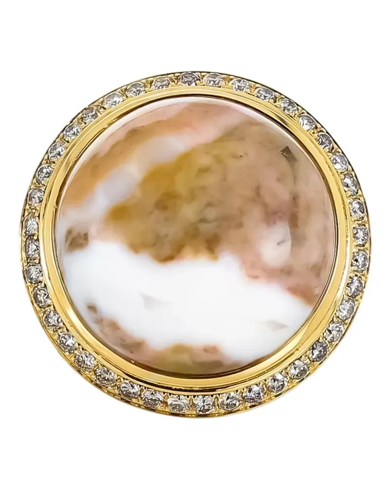 TAMARA COMOLLI Champagne Diamond Jasper Ring - Gold Gold