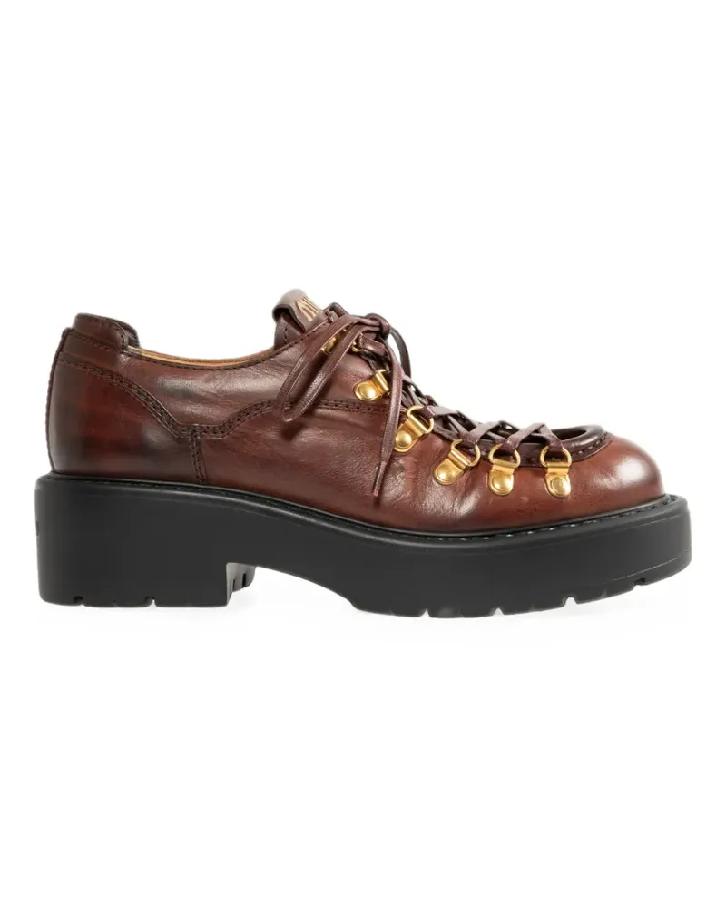 Miu Miu Klassische Loafer - Braun Braun
