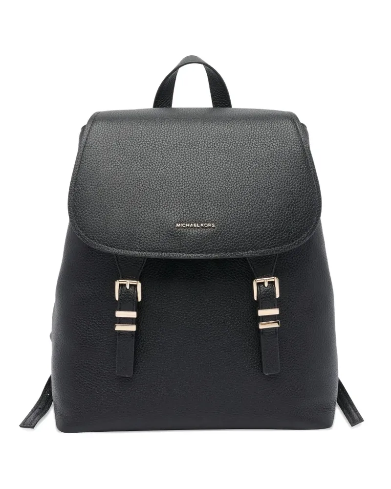 Michael Kors Rucksack aus strukturiertem Leder - Schwarz Schwarz