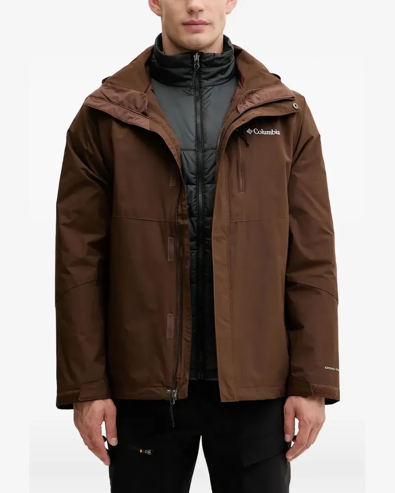 Columbia Sportswear Company Element Blocker™ Kapuzenjacke mit Reißverschluss - Braun Braun