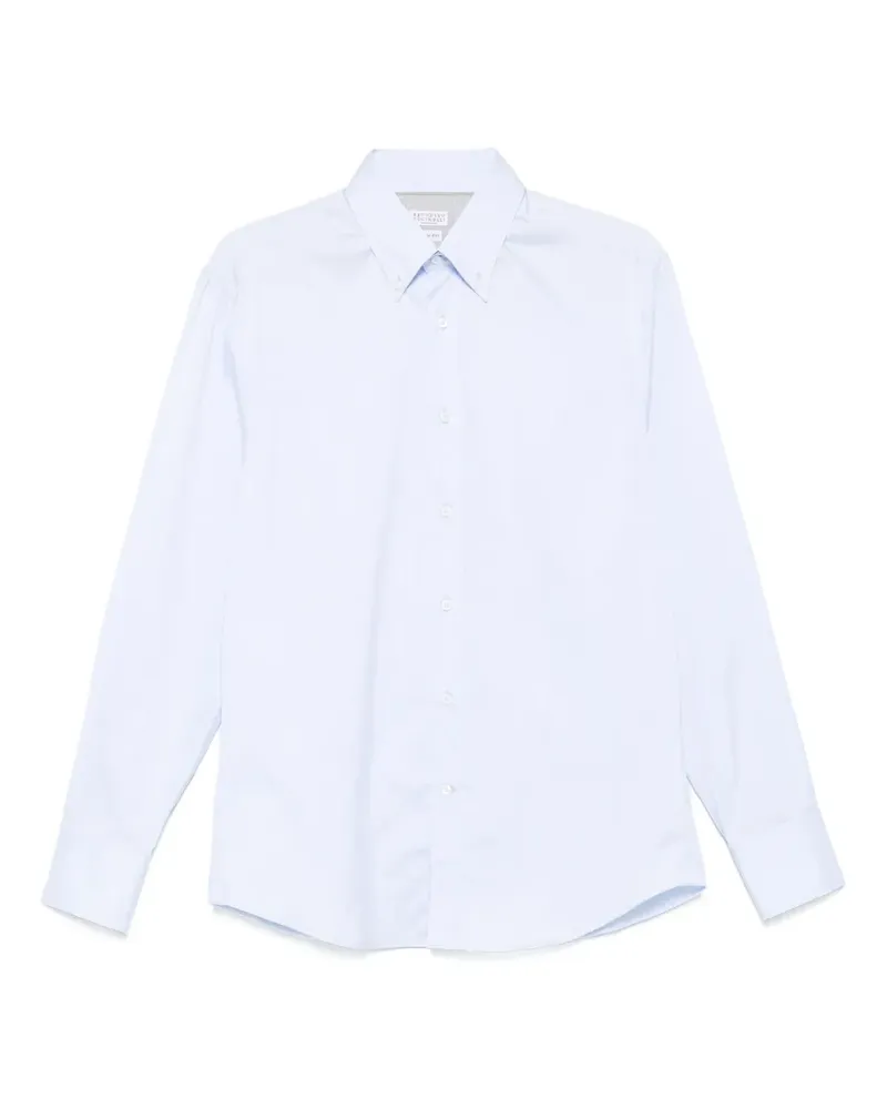 Brunello Cucinelli Klassisches Hemd - Blau Blau