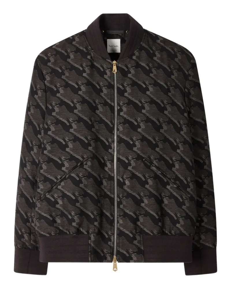 Paul Smith Bomberjacke mit Hasenmuster - Grau Grau