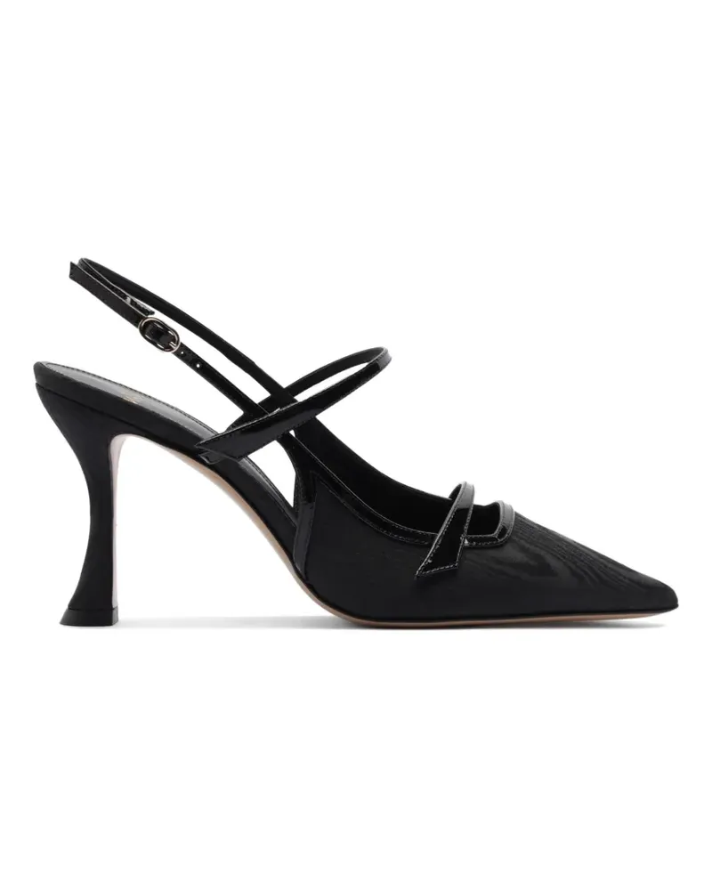 Alexandre Birman Tita Moire Slingback-Pumps - Schwarz Schwarz