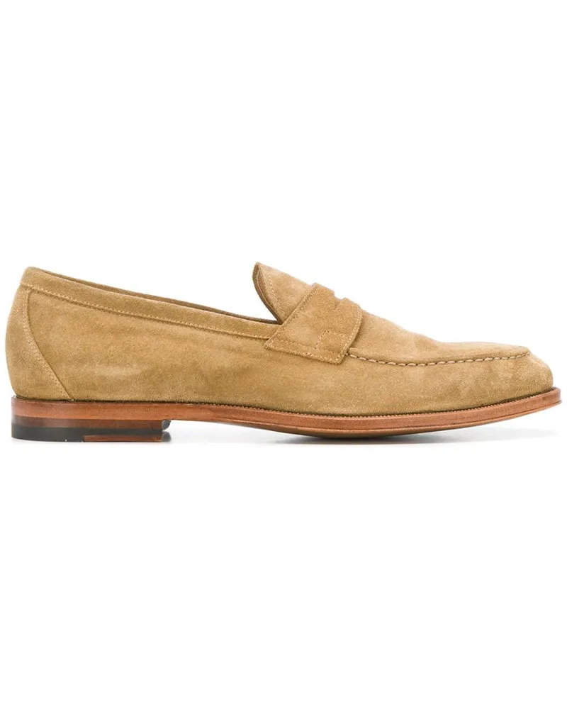 Scarosso Stefano Loafer mit mandelförmiger Kappe - Nude Nude