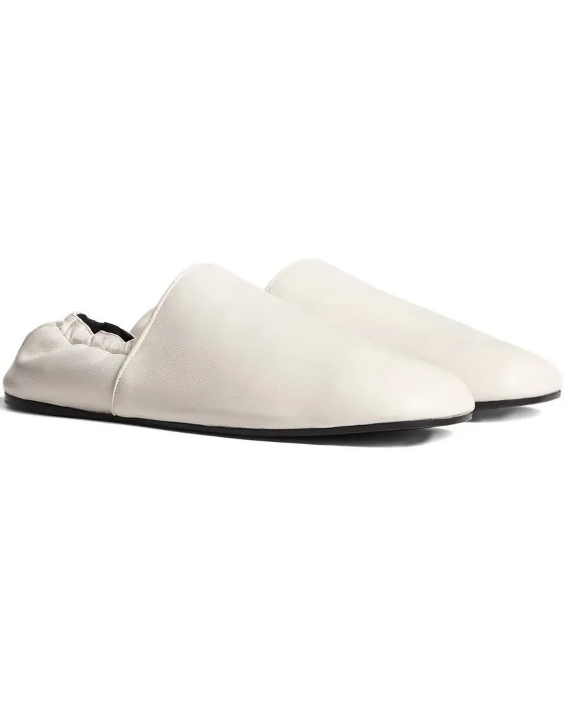 KHAITE Banks Ballerinas - Weiß Weiß
