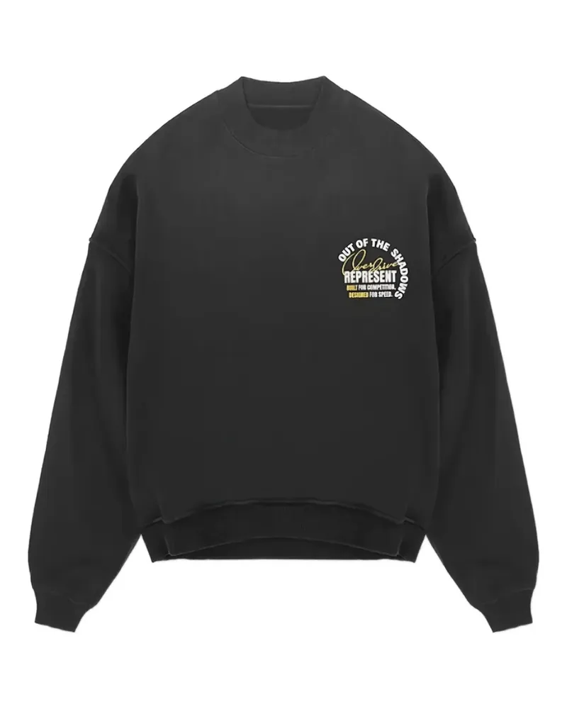REPRESENT Out of the Shadows Sweatshirt - Schwarz Schwarz