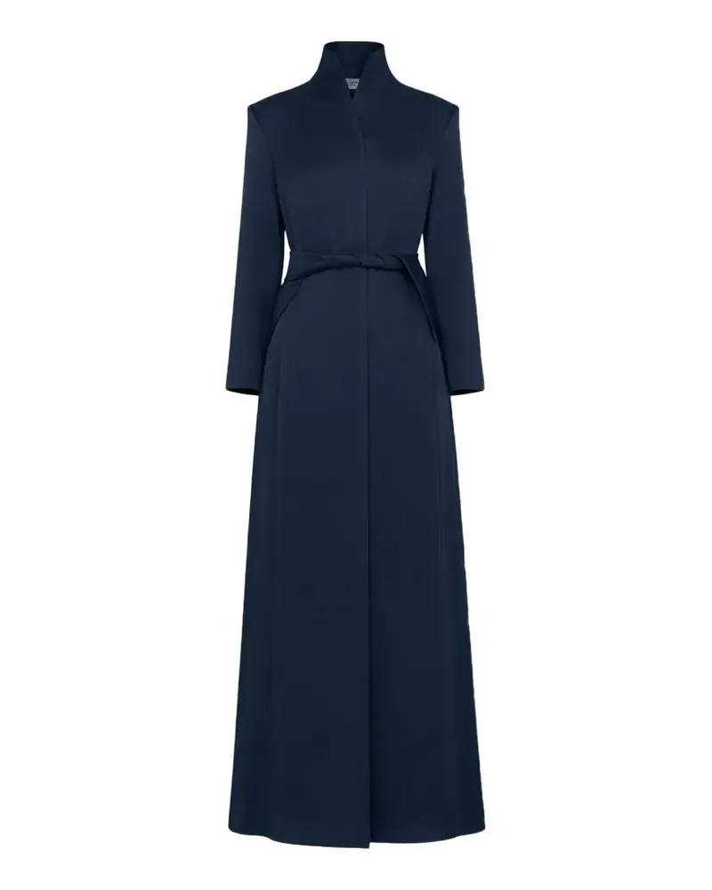 Gloria Coelho Mantel mit Gürtel - Blau Blau