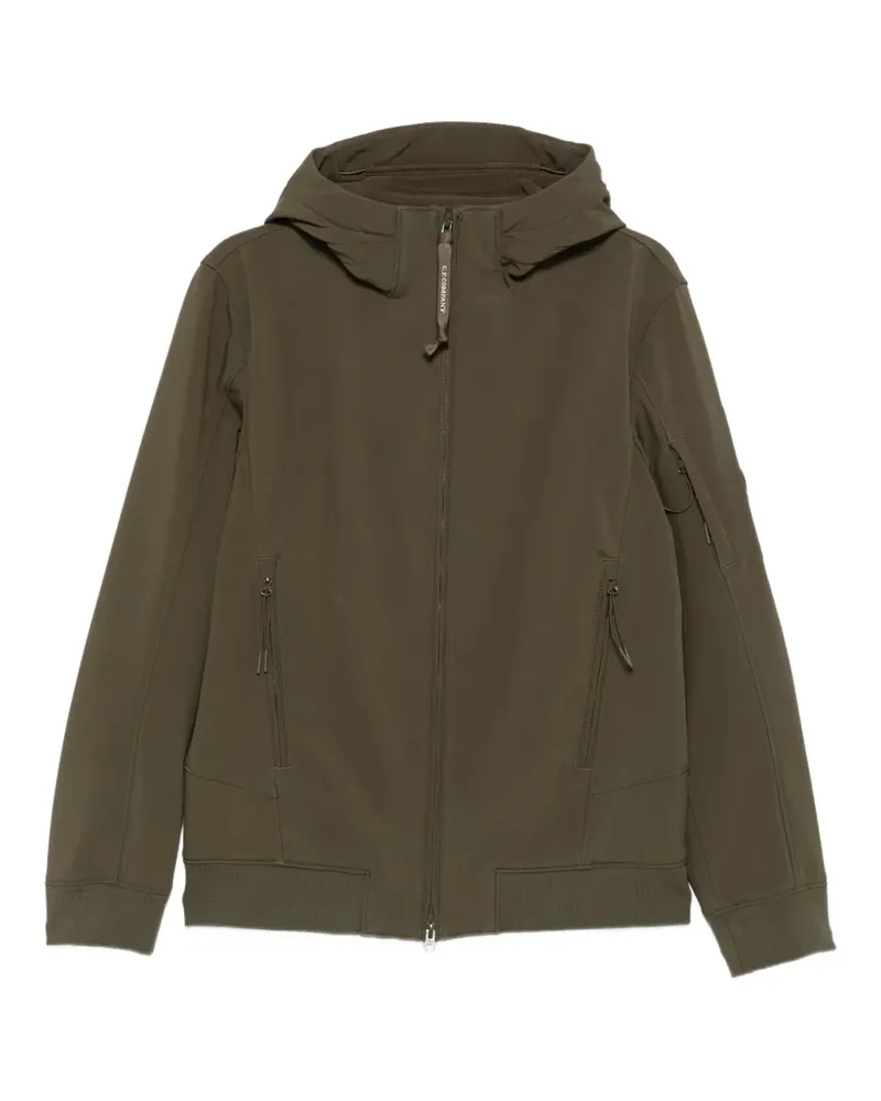 C.P. Company Kapuzenjacke mit Linsen-Detail - Grün Grün
