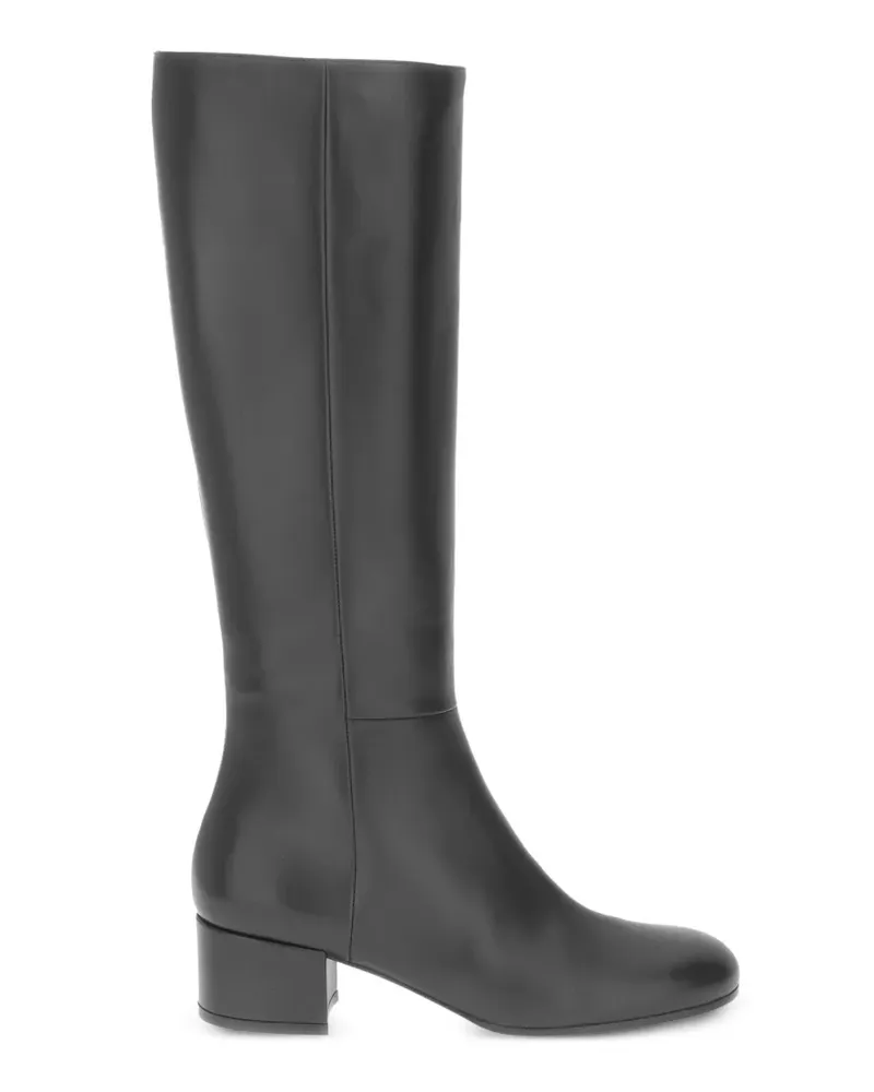 Gianvito Rossi Joelle leather boots - Schwarz Schwarz