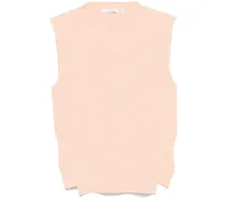 Gerippter Pullunder - Rosa