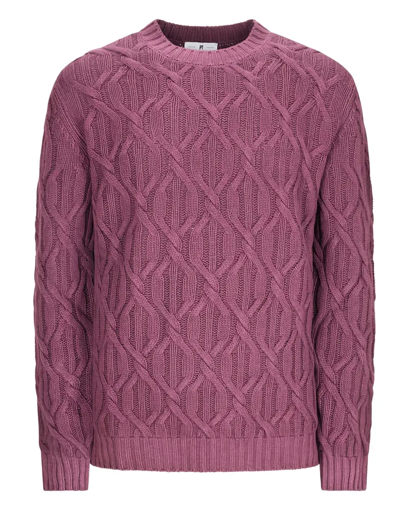 PT TORINO Pullover mit rundem Ausschnitt - Rosa Rosa