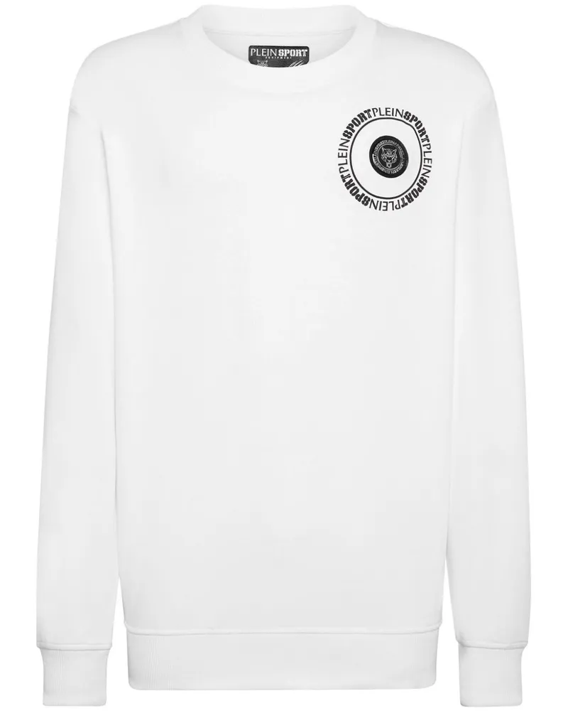 Philipp Plein Carbon Tiger Sweatshirt - Weiß Weiß