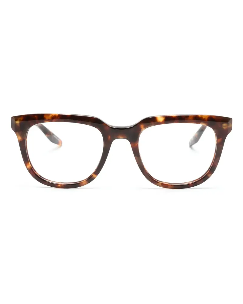 Barton Perreira Bogle Brille mit eckigem Gestell - Braun Braun