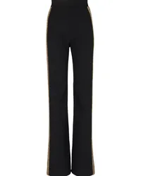 Balmain Hose mit Pailletten Schwarz