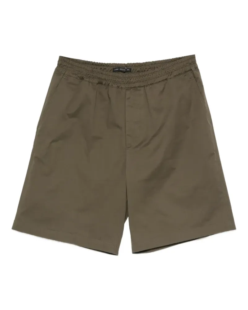 Low Brand George Coulisse stud-embellished drawstring shorts - Grün Grün