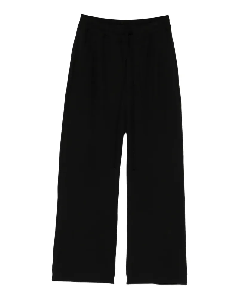 THOM KROM Wide-Leg-Hose mit Kordelzug - Schwarz Schwarz