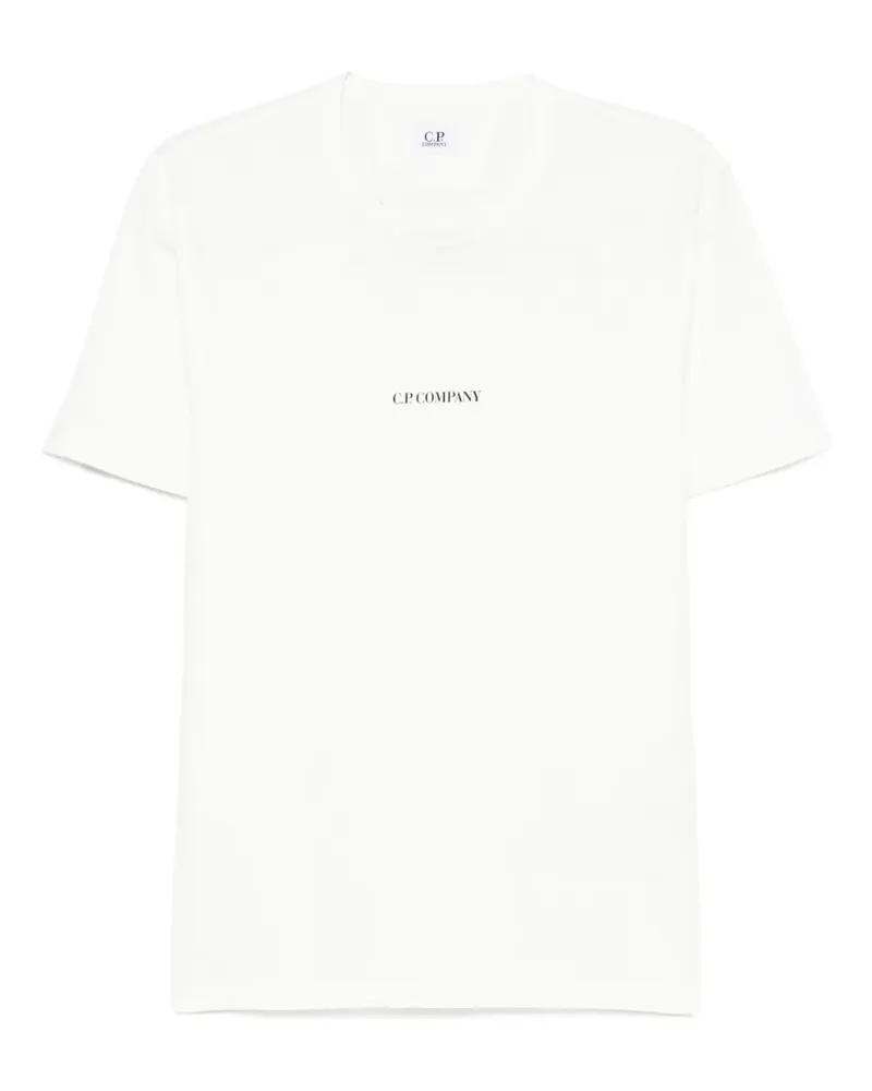 C.P. Company T-Shirt mit Rundhalsausschnitt - Weiß Weiß