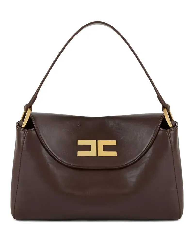 Elisabetta Franchi small Avenue Bag - Braun Braun