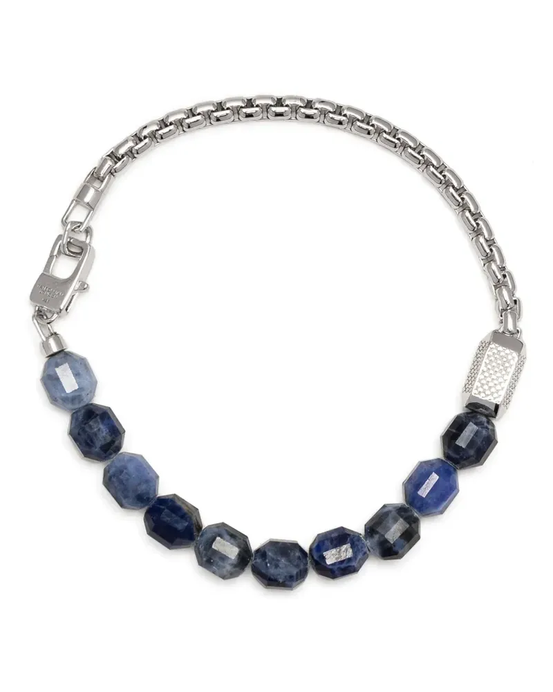 Tateossian Signature Hexade Armband mit Perlen - Blau Blau