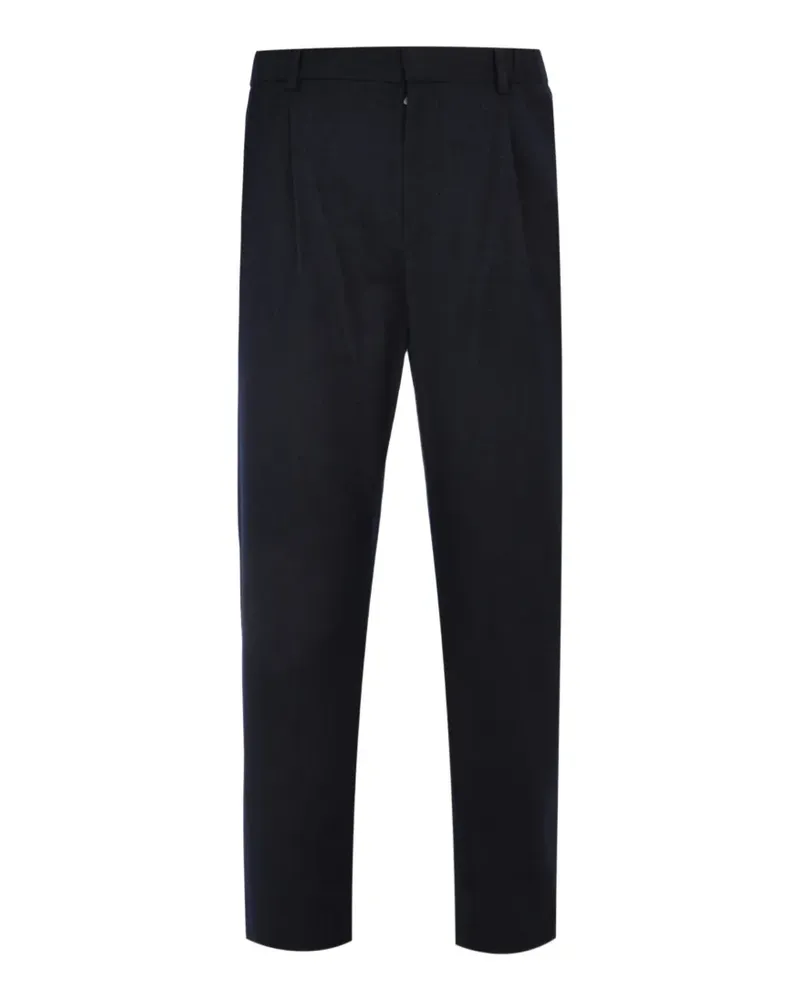 AGNONA pleated formal trousers - Blau Blau